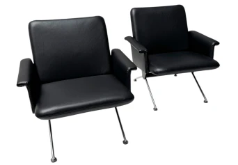 Mid-Century Modern Lounge Chairs No. 1432 by Andre Cordemeijer for Gispen, 1961